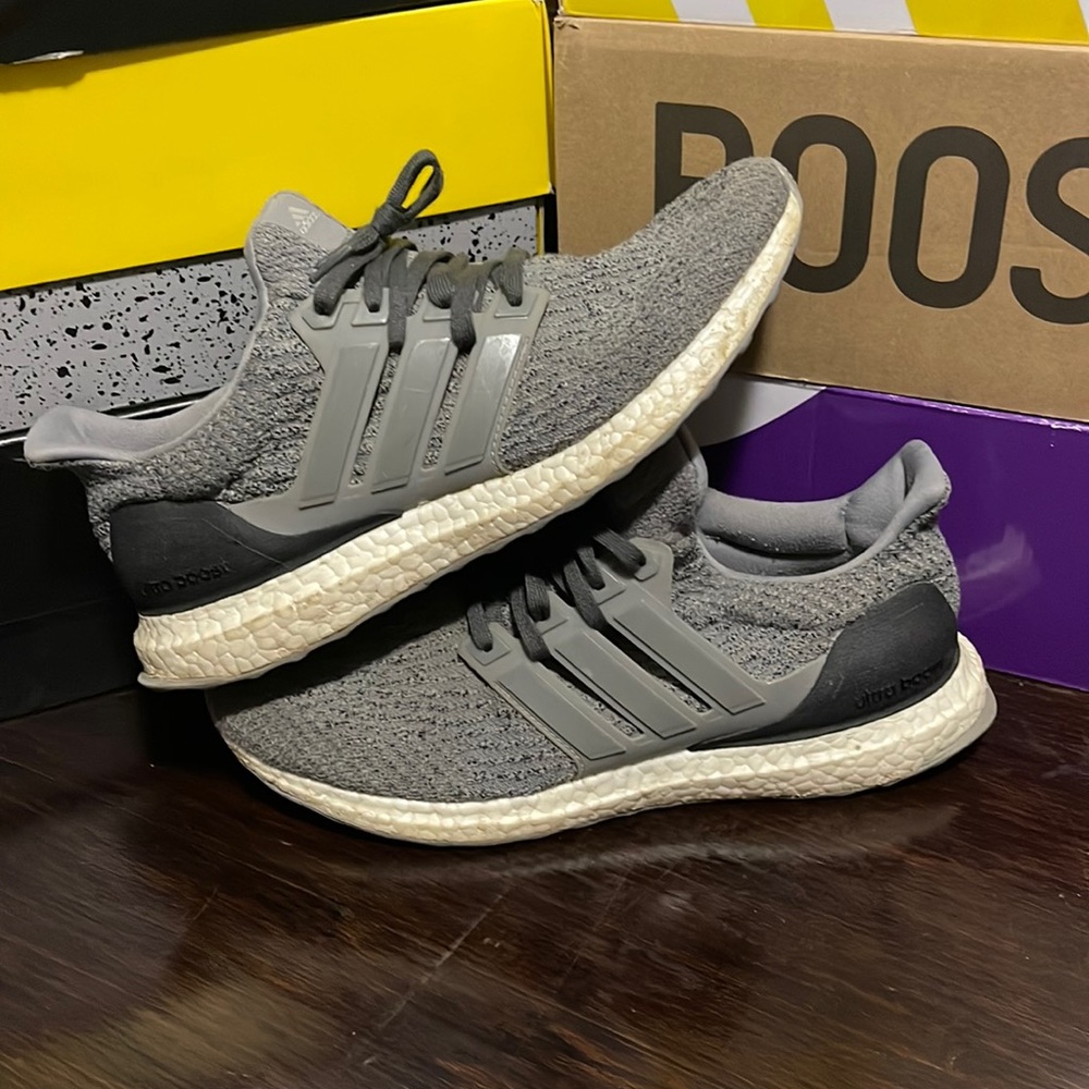 Size 9.5 - adidas UltraBoost 3.0 Grey Three 2017
